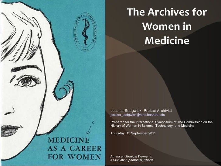 The Archives For Women In Medicine Project