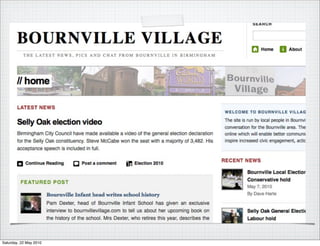 Saturday, 22 May 2010
 