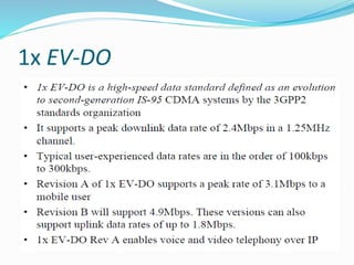 1x EV-DO
 