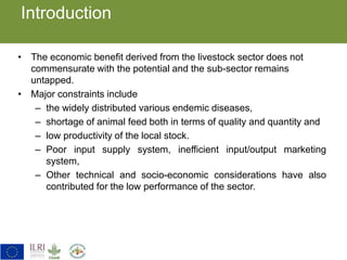 Key gaps identified in veterinary service delivery