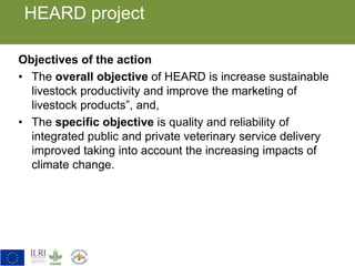 Key gaps identified in veterinary service delivery