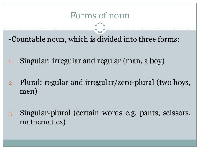 zero for plural form MORPHOLOGY, A AND ITS WORD FORM :INFLECTIONAL