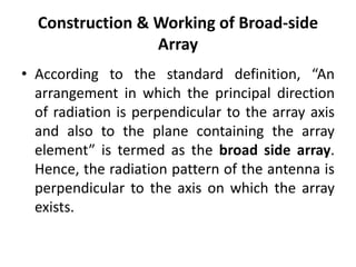 Broadside Array | PPTX