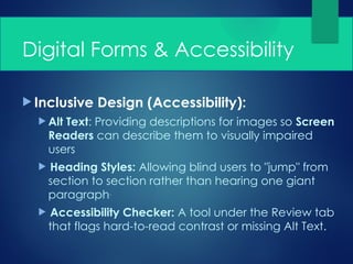 Advanced Word Processing Theory and Concepts | PPTX