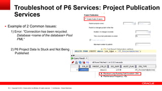 P6 Services: How to install, configure, tips and troubleshooting | PDF