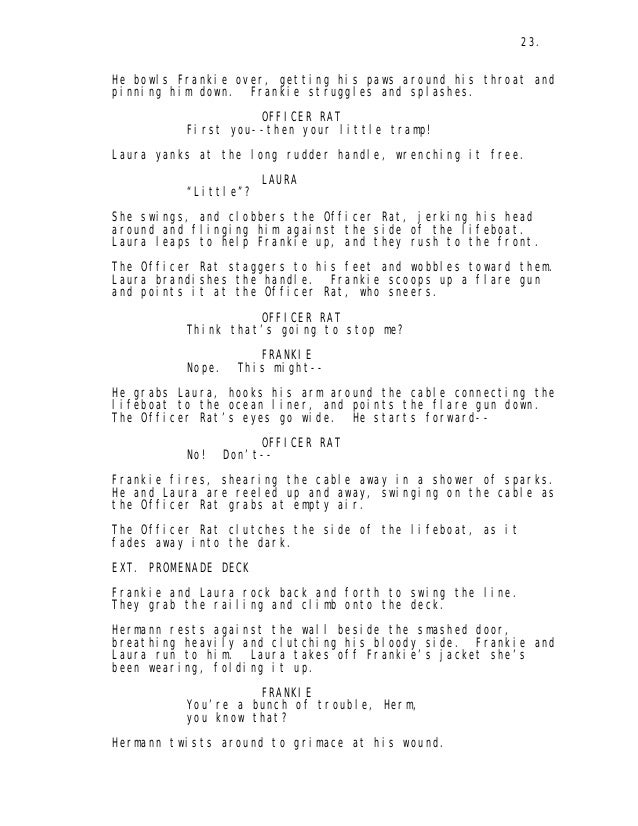 A Whisker Past Midnight An Animated Feature Screenplay A Whisker Past Midnight An Animated Feature Screenplay