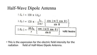 antenna and wave propagation PPT Comparison | PPTX