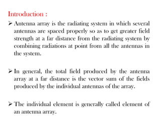 Antennas and Wave Propagation | PDF