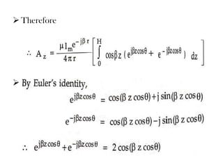 Antenna Math Antennas and Wave Propagation | PDF