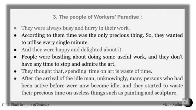 A wrong man in workers’ paradise - Rabindranath Tagore | PPTX | Arts