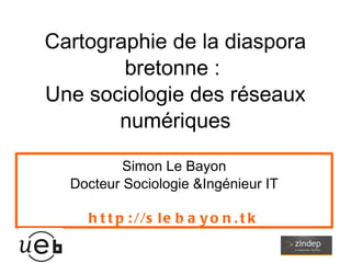 Afterwork de la recherche ; la cartographie de la diaspora bretonne