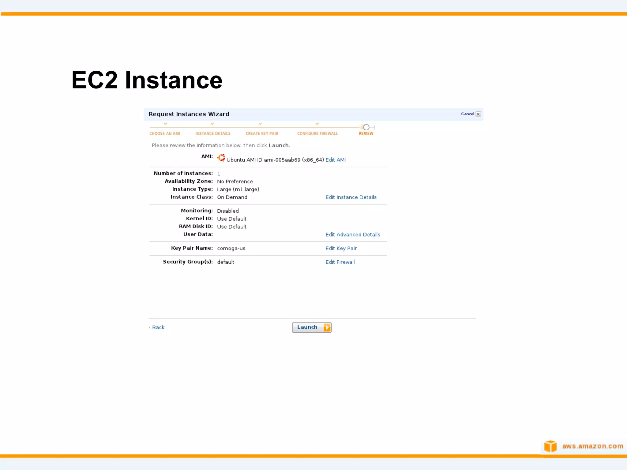 EC2 Instance
 