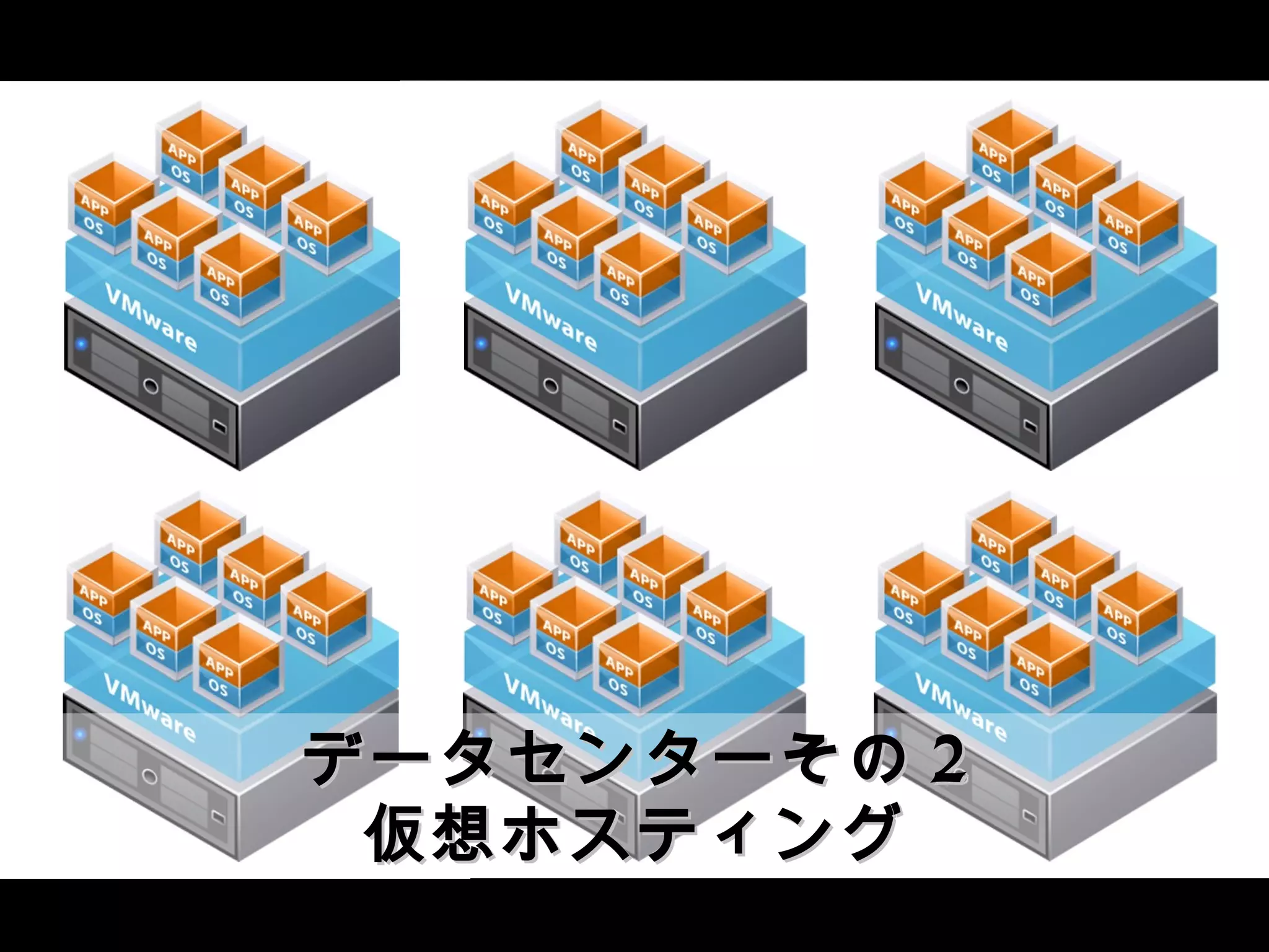 データセンターそのデータセンターその 22
仮想ホスティング仮想ホスティング
 