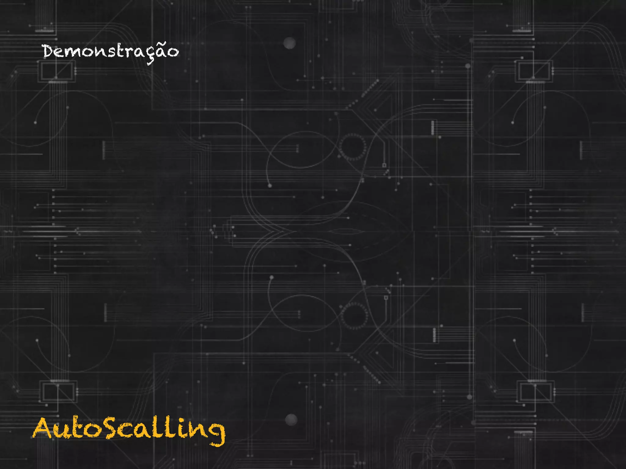 AutoScalling
Demonstração
 