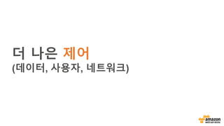 더 나은 제어
(데이터, 사용자, 네트워크)
 