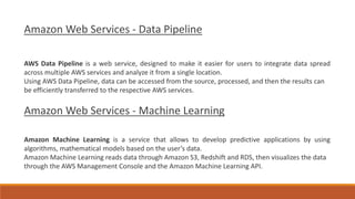 Aws- Amazon Web Services | PPTX