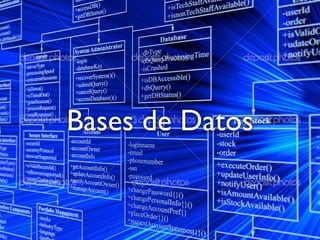 Bases de Datos
 