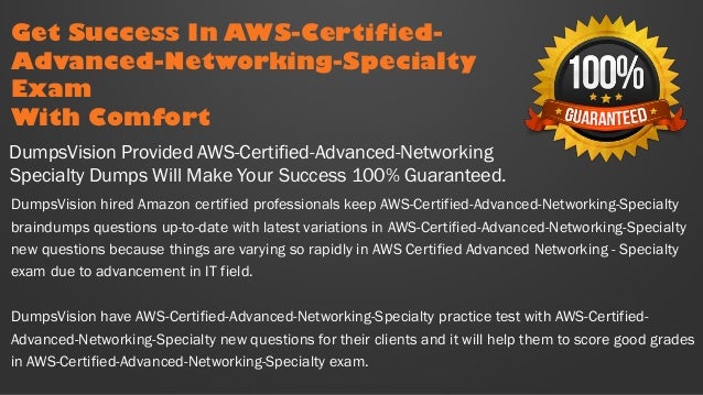 AWS-Advanced-Networking-Specialty PDF Dumps Files