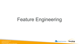 sundog-education.com
datacumulus.com
© 2024 All Rights Reserved Worldwide
Feature Engineering
 