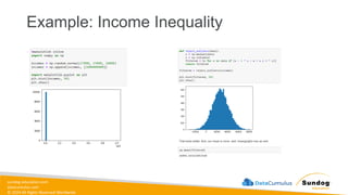 sundog-education.com
datacumulus.com
© 2024 All Rights Reserved Worldwide
Example: Income Inequality
 