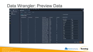 sundog-education.com
datacumulus.com
© 2024 All Rights Reserved Worldwide
Data Wrangler: Preview Data
 