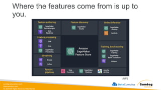 sundog-education.com
datacumulus.com
© 2024 All Rights Reserved Worldwide
Where the features come from is up to
you.
AWS
 