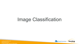 sundog-education.com
datacumulus.com
© 2024 All Rights Reserved Worldwide
Image Classification
 