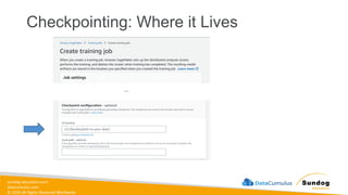 sundog-education.com
datacumulus.com
© 2024 All Rights Reserved Worldwide
Checkpointing: Where it Lives
…
 