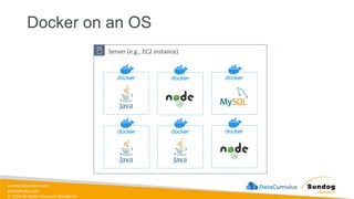sundog-education.com
datacumulus.com
© 2024 All Rights Reserved Worldwide
Docker on an OS
Server (e.g., EC2 instance)
 