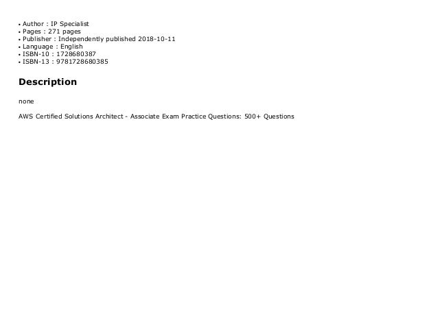 AWS-Solutions-Architect-Associate Pruefungssimulationen