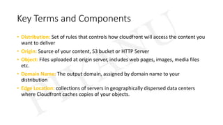 AWS Cloudfront Fundamentals | PPTX