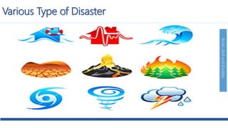 Build,SkillandEnable
Various Type of Disaster
 