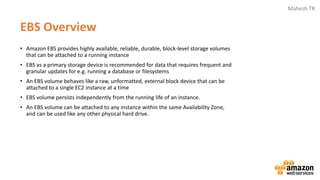 AWS EBS | PDF