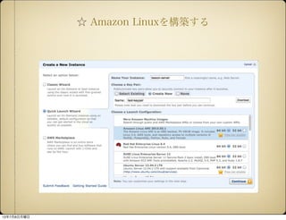  Amazon Linux򘋺B
1378
 