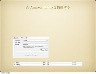 Amazon Linux򘋺B
1378
 