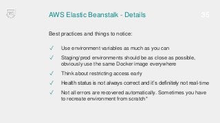 AWS Elastic Beanstalk In Depth