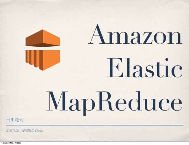 Aws elastic map reduce - Aws Elastic Map Reduce 1 638 