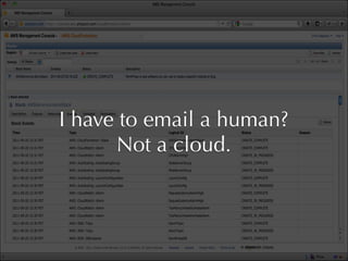 I have to email a human?
      Not a cloud.
 