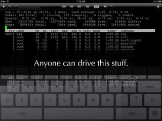 Anyone can drive this stuff.
 