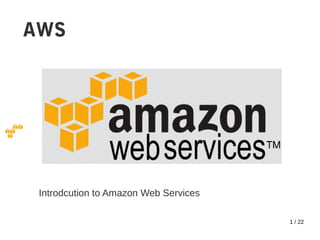 Introduction to AWS | PPT