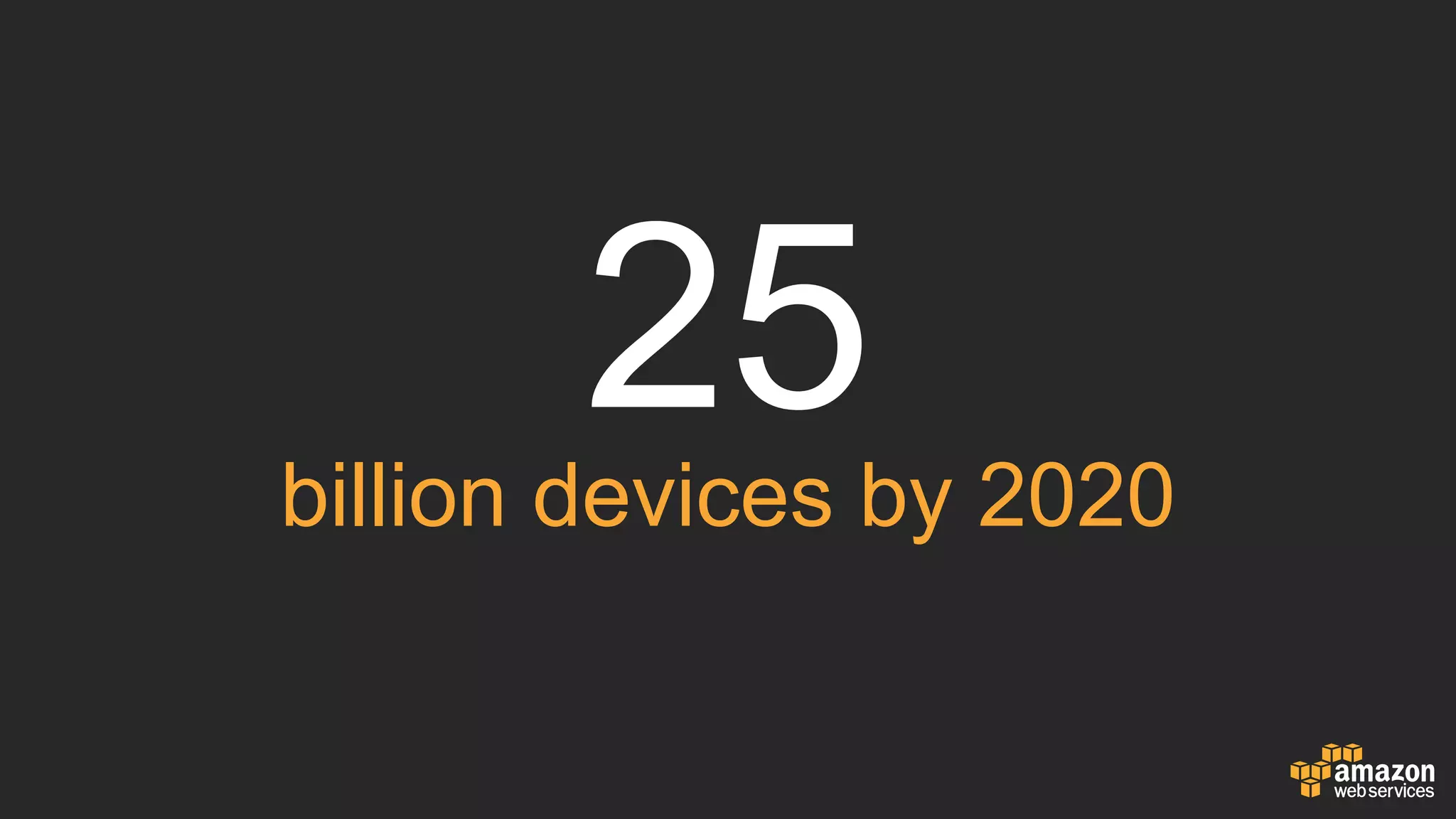 25billion  devices  by  2020
 