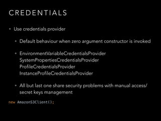 Aws Java Sdk Scale