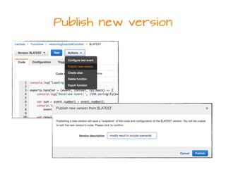 Publish new version
 
