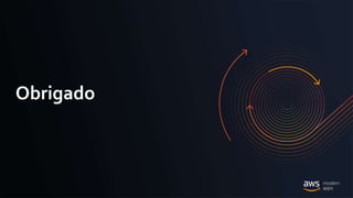 © 2020, Amazon Web Services, Inc. or its Affiliates.
Obrigado
 