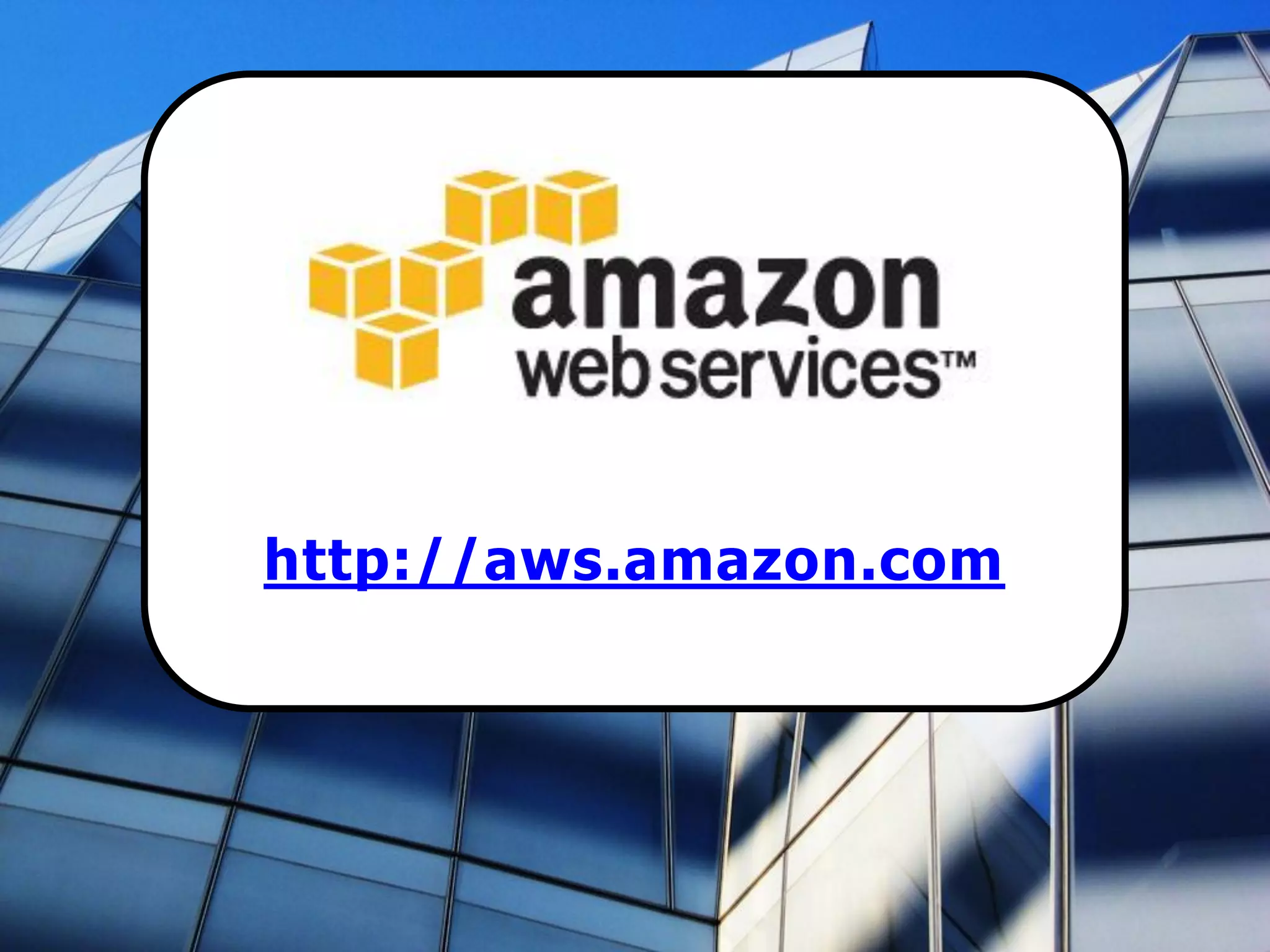 http://aws.amazon.com
 