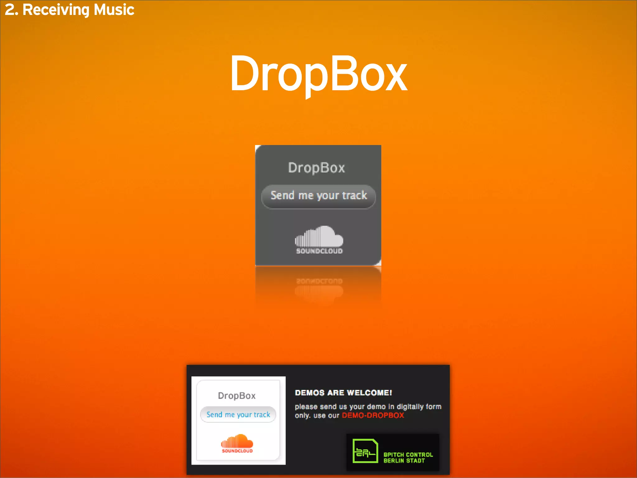 SoundCloud Presentation @ AWS Startup Event London