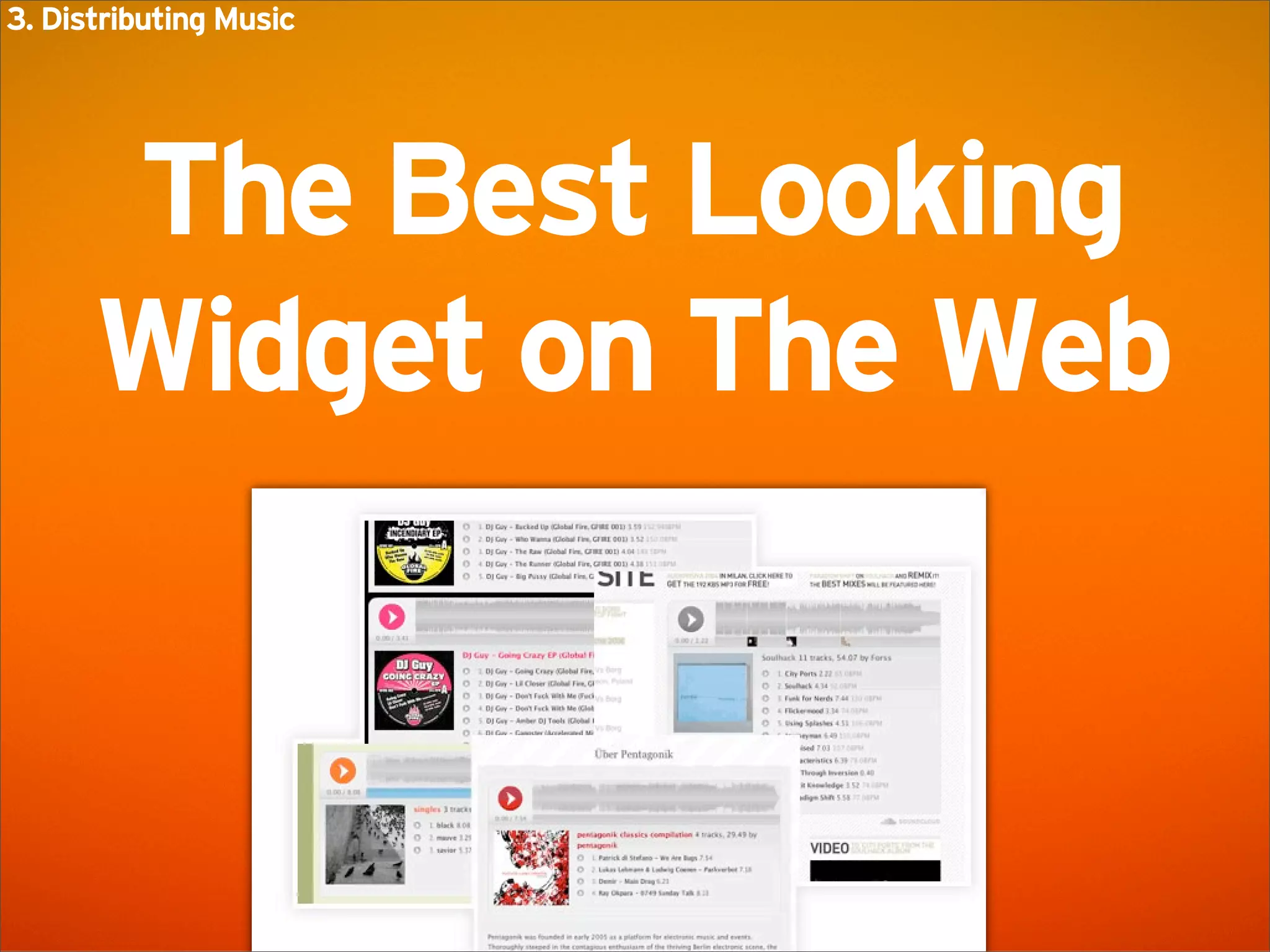 SoundCloud Presentation @ AWS Startup Event London