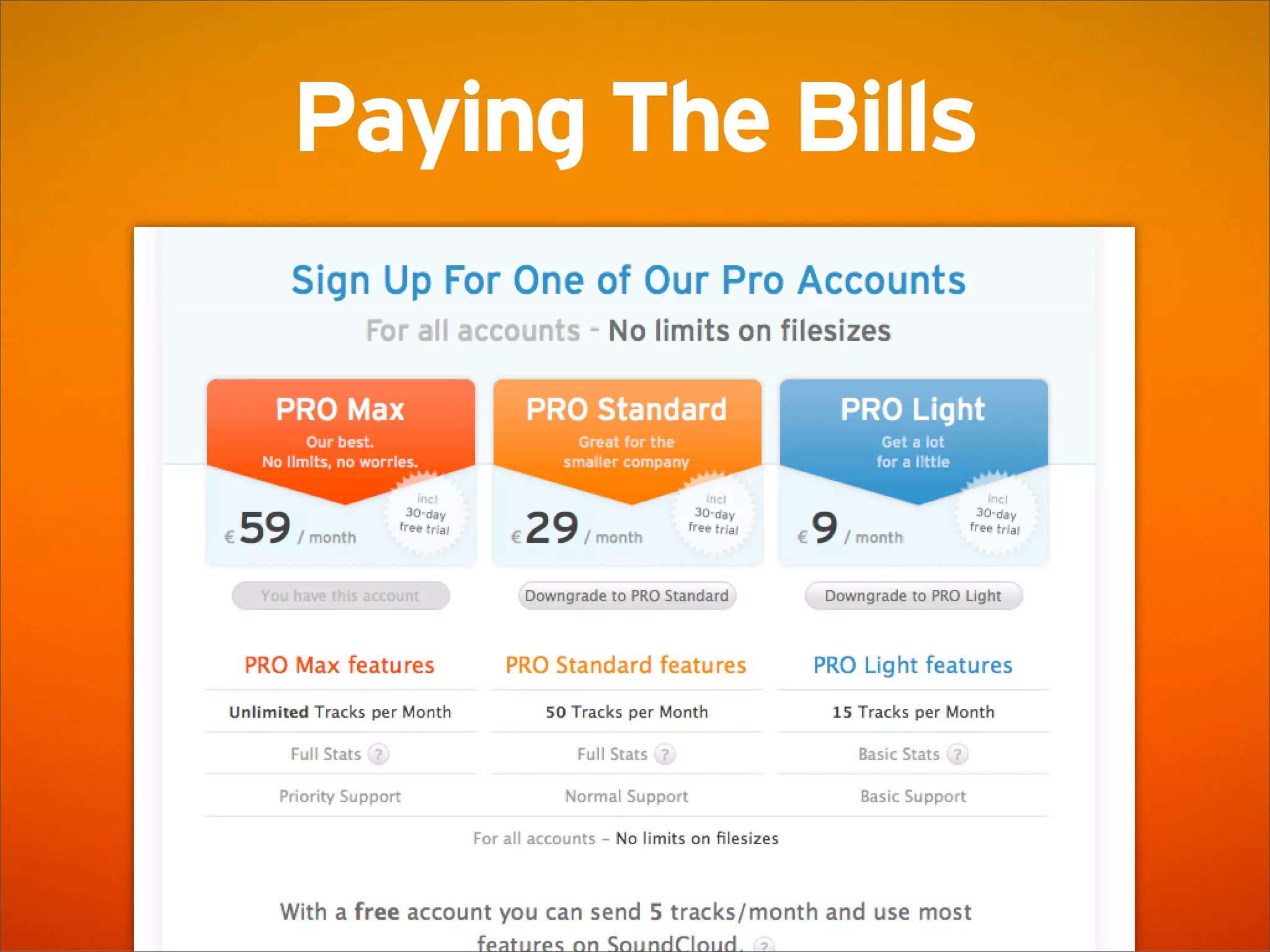 SoundCloud Presentation @ AWS Startup Event London