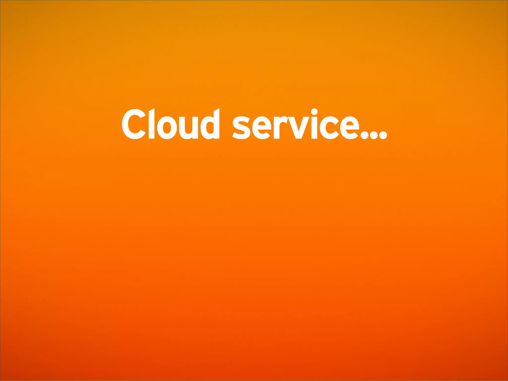 SoundCloud Presentation @ AWS Startup Event London