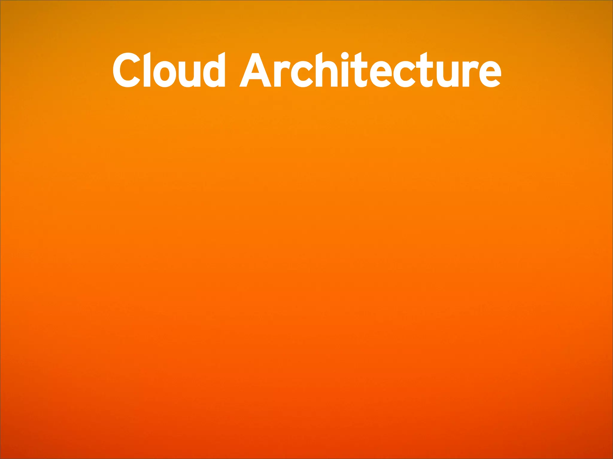 SoundCloud Presentation @ AWS Startup Event London